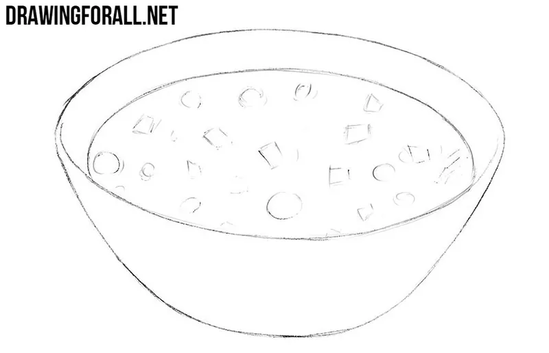 Soup drawing tutorial