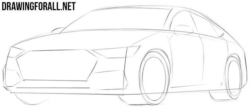 How to Draw a Car Easy