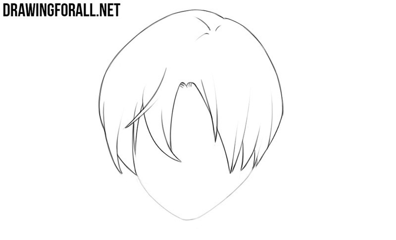 How To Draw Anime Hair Drawingforall Net