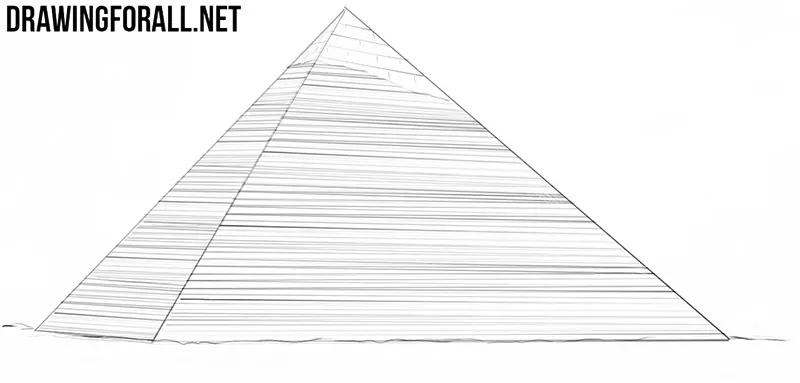 Pyramid drawing tutorial