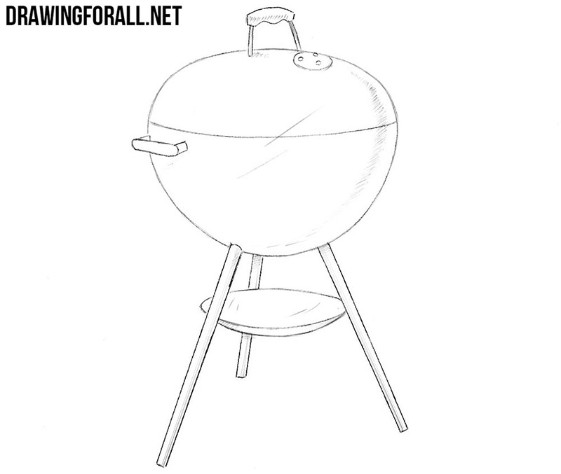 How to draw a grill