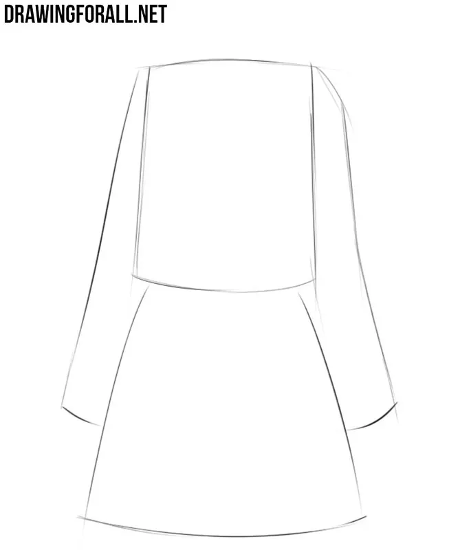 How to draw anime clothes female