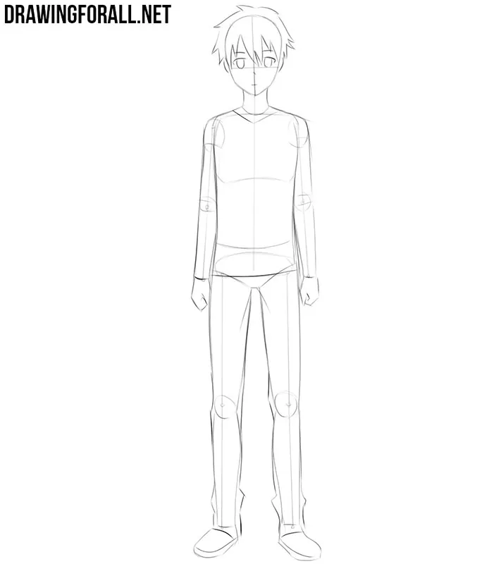 How to draw anime for beginners step by step