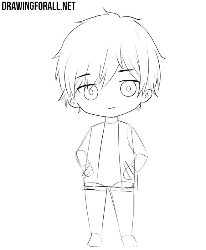 How to draw chibi easy