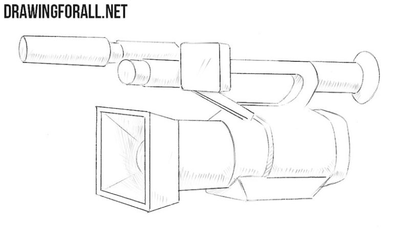 How To Draw Video Camera How to Draw a Video Camera
