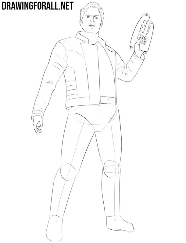 How to draw Star Lord full body