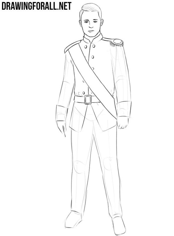 How to draw a prince