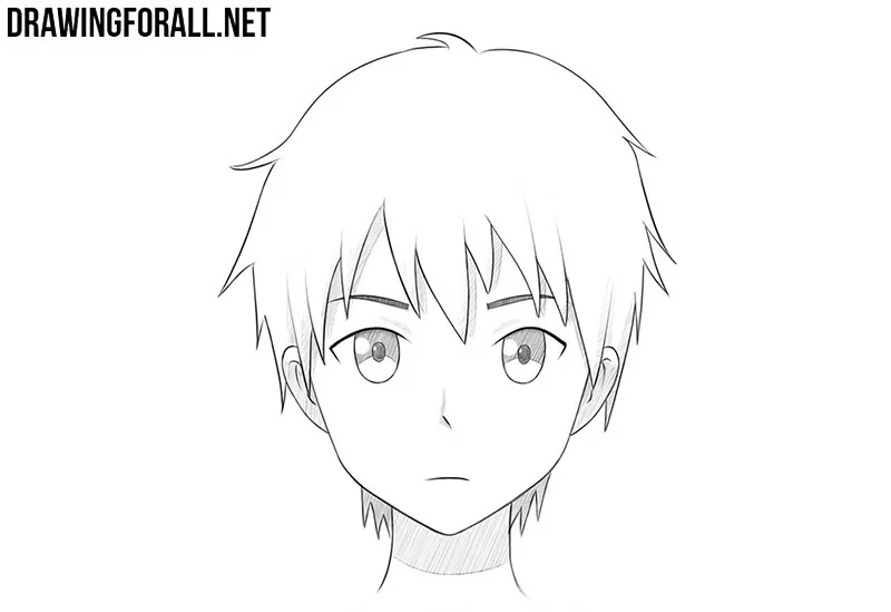 How To Draw Anime - Bishounen Male Tutorial. (Face Reference.) | Facebook