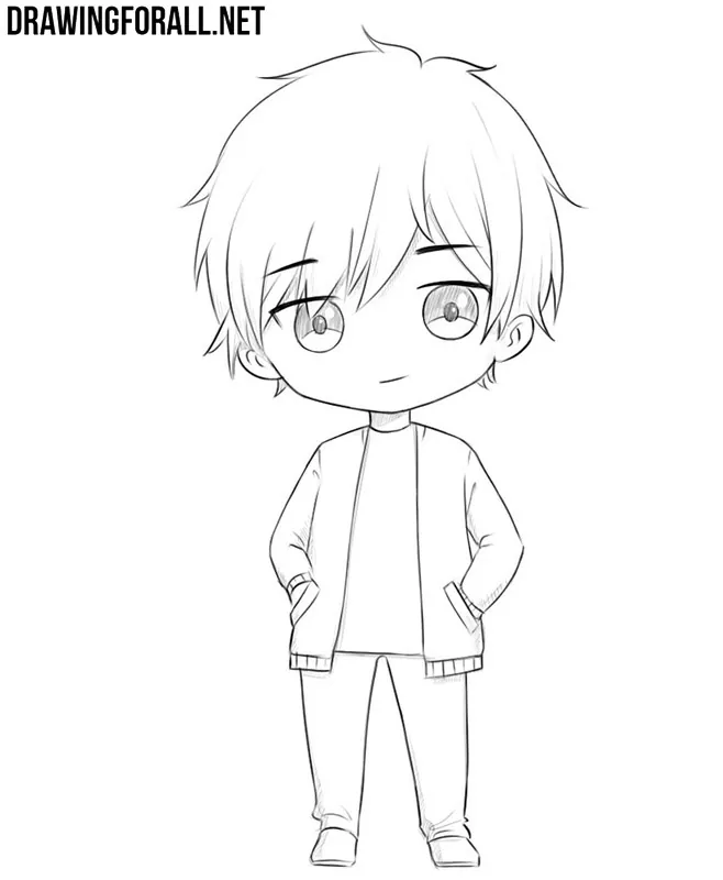 anime chibi drawing easy