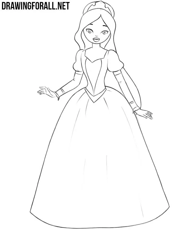 Princess drawing