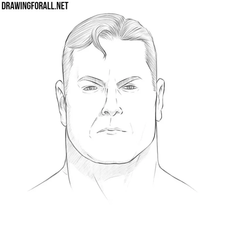 How to Draw Superman’s Face