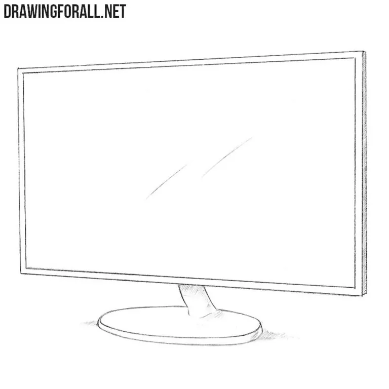 How to Draw a Monitor