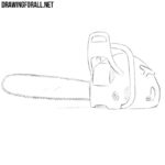 How to Draw a Chainsaw
