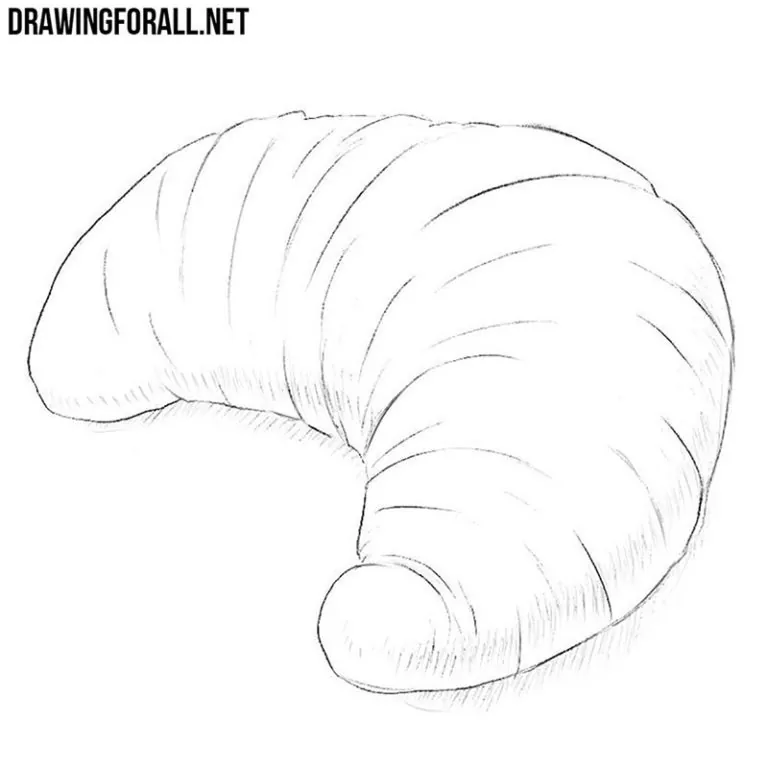 How to Draw a Croissant