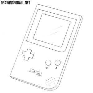 How to draw a gameboy