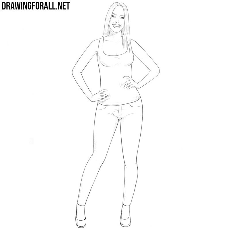 Animal How To Draw A Body Sketch Easy with simple drawing
