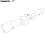 How to Draw a Sniper Scope