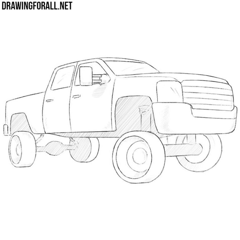 How to Draw a Truck Easy