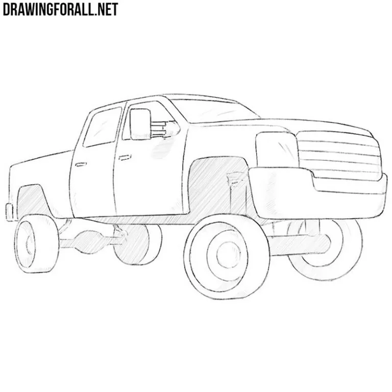 How to Draw a Truck Easy
