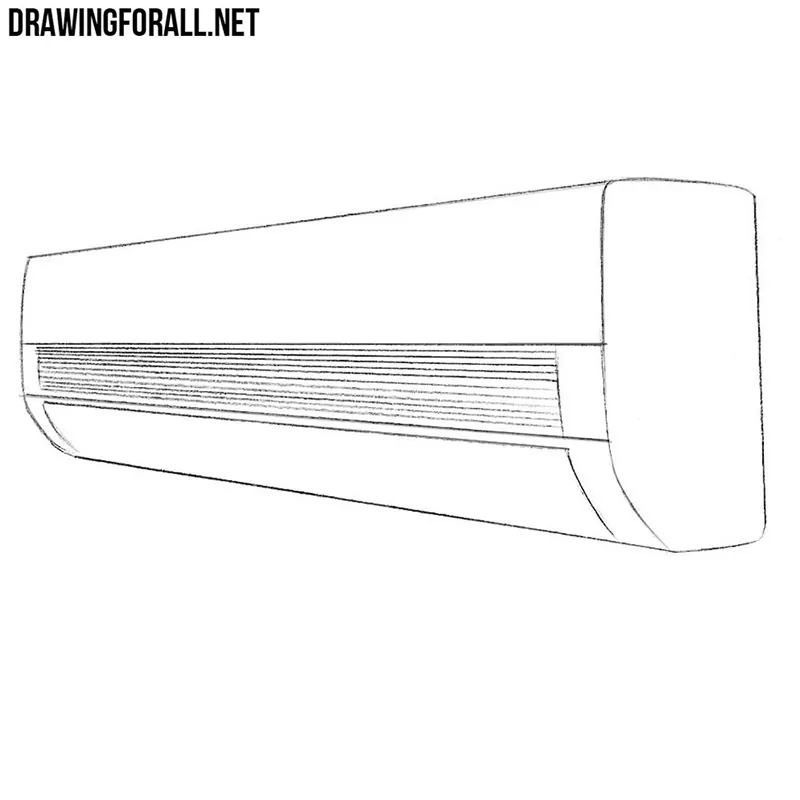 How to Draw an Air Conditioner