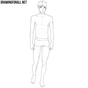 How to draw an anime body