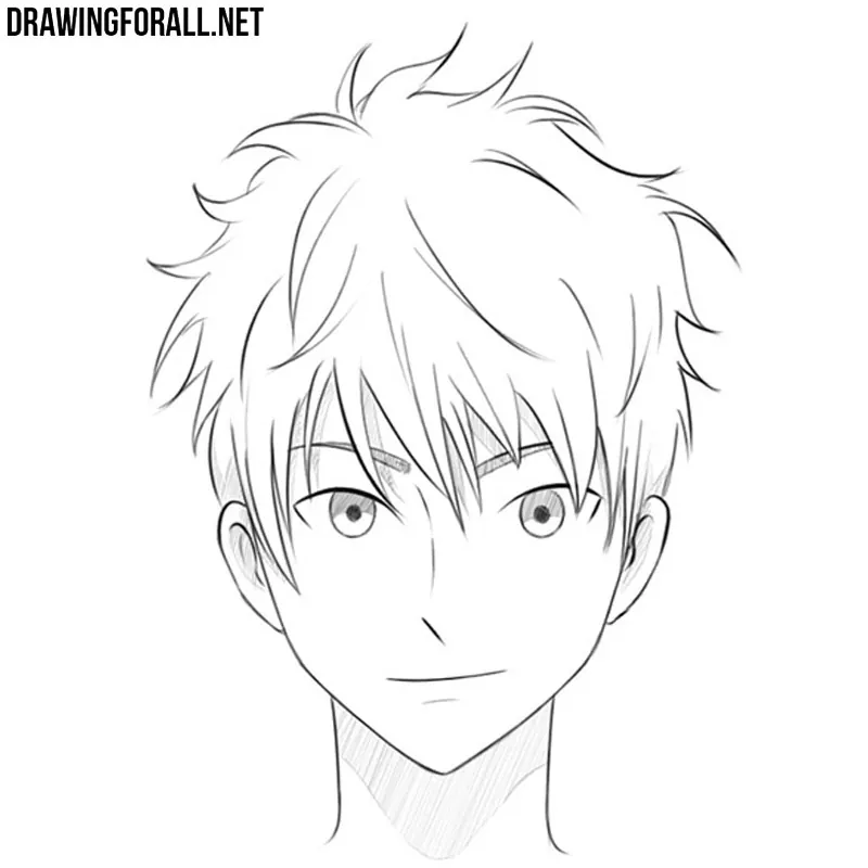 How to Draw an Anime Head  Drawingforall.net