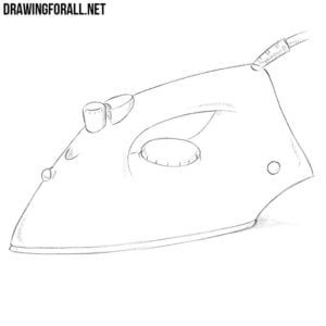How to draw an iron