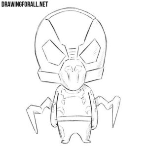 How to Draw Chibi Yellowjacket