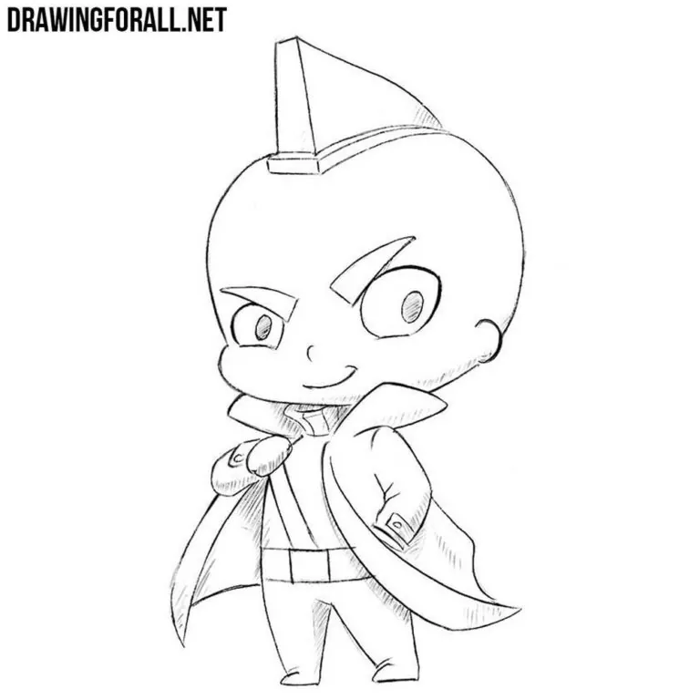 How to Draw Chibi Yondu
