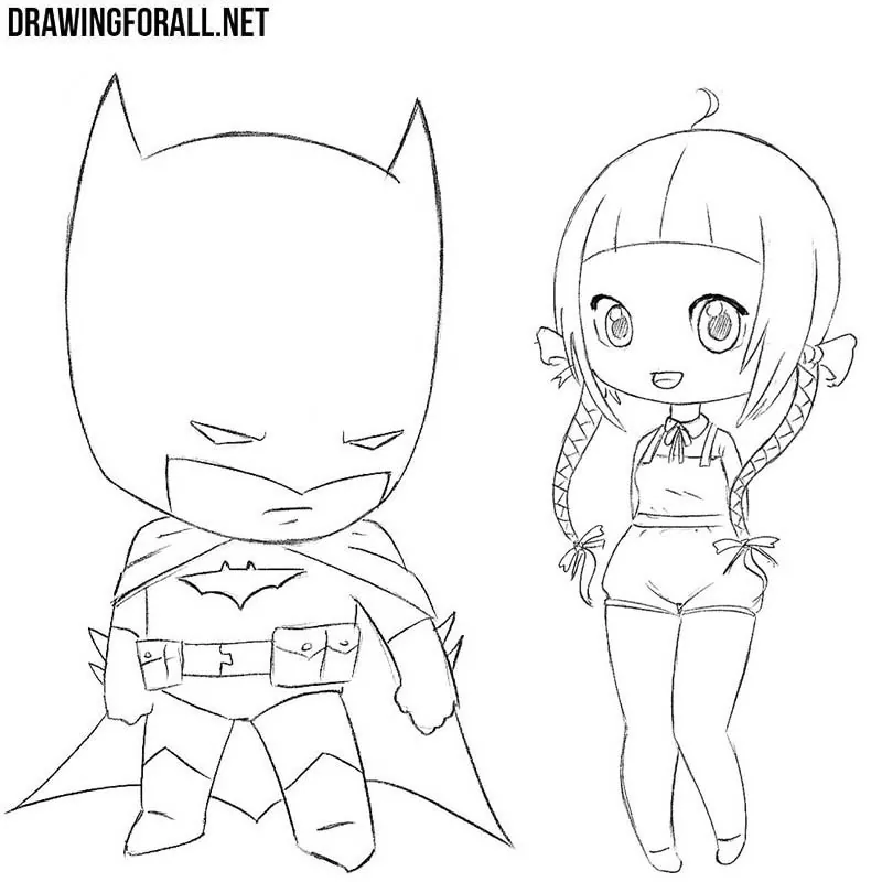 How to draw chibi easy