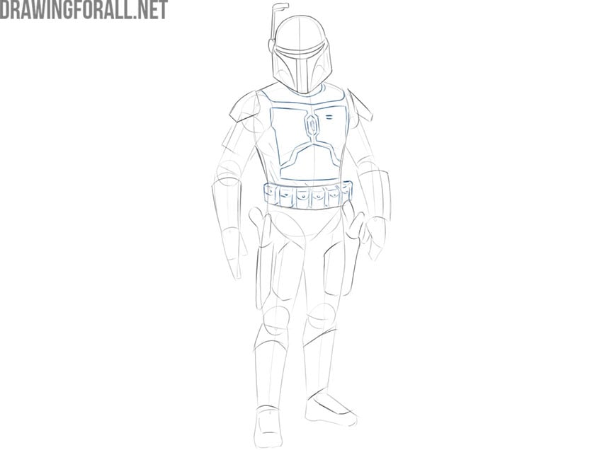 Jango Fett drawing
