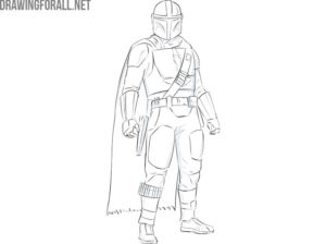 How to Draw The Mandalorian