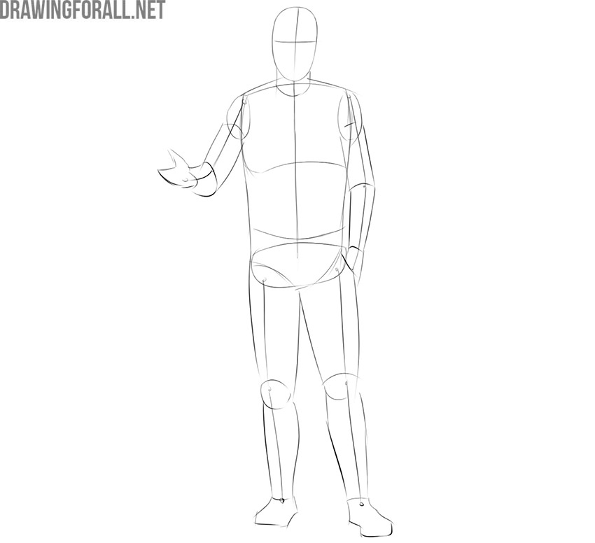 How to draw a human