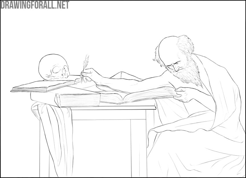 Composition in drawing