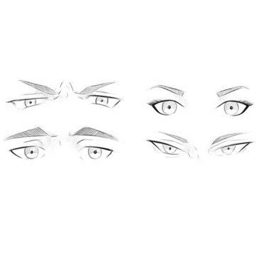 Learn Manga Basics Semi Eyes 4 Refference by Naschi on DeviantArt  Kỹ  thuật vẽ tranh Mắt Anime