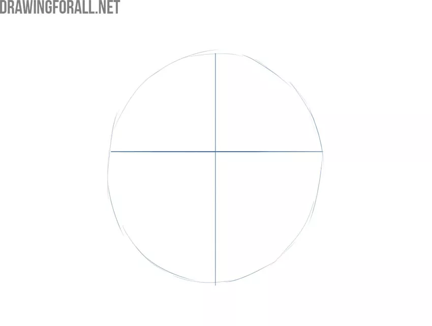 how to draw a wolf face front view