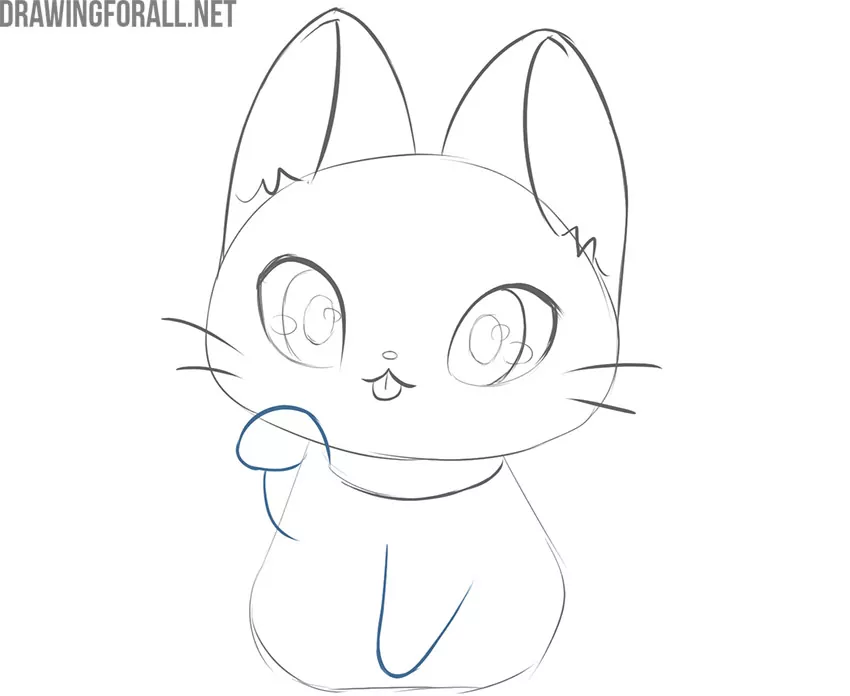 How to Draw Cute and Cute Kawaii KITTEN / Cute Drawings - Drawing to Draw 