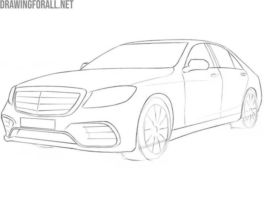Refine the side surface of the car