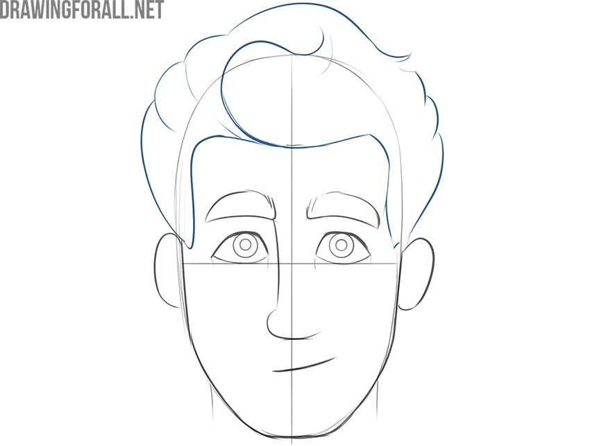 How to Draw a Cartoon Face | Drawingforall.net