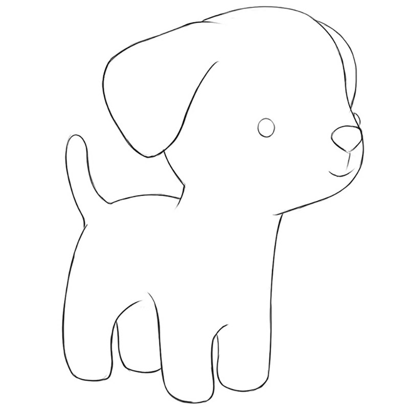 Dog Drawing Made Easy.-saigonsouth.com.vn