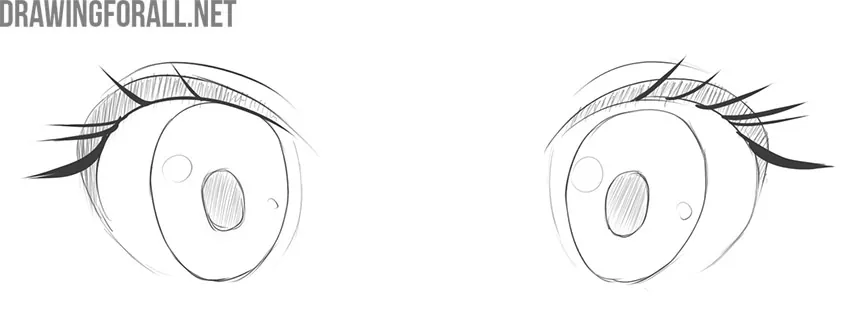 How to Draw Anime Girl Eyes