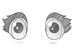 how to draw chibi eyes featured image