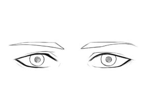 How to Draw Anime Boy Eyes