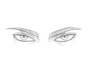 how to draw evil eyes featured image