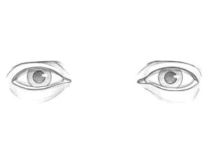 how to draw eyes from the front featured image