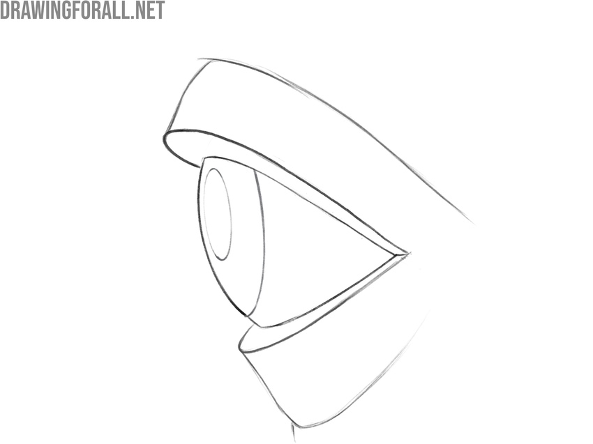 Clean the eye drawing