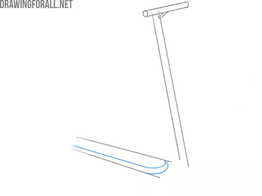 learn how to draw a scooter