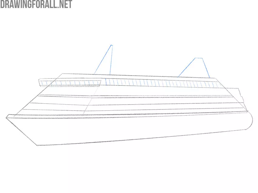 ship step by step drawing