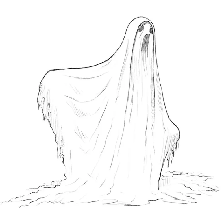 How to Draw a Ghost