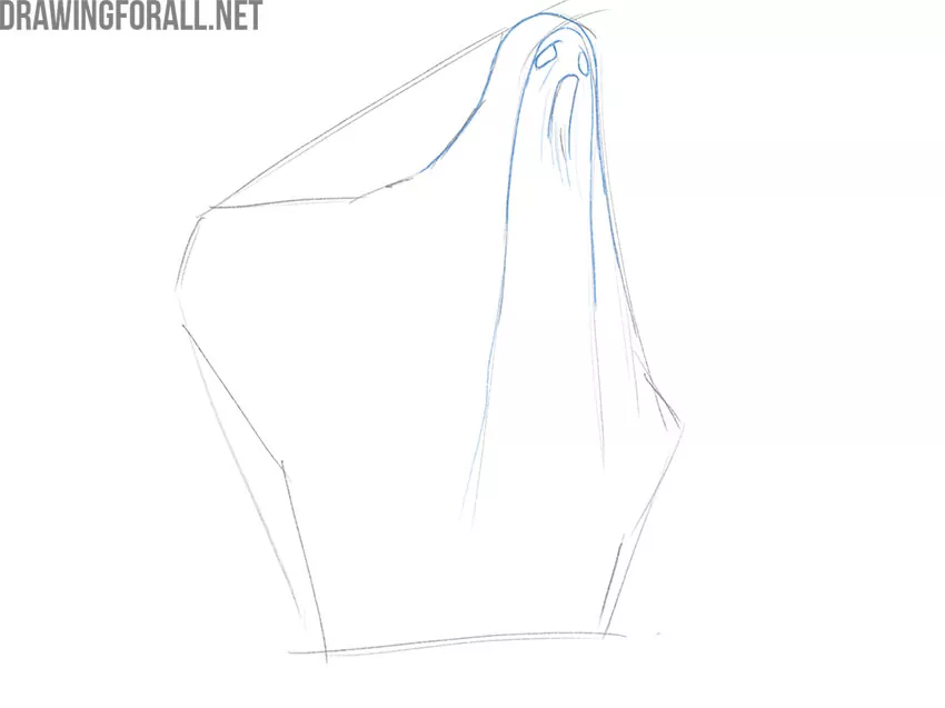 Learn how to draw a ghost